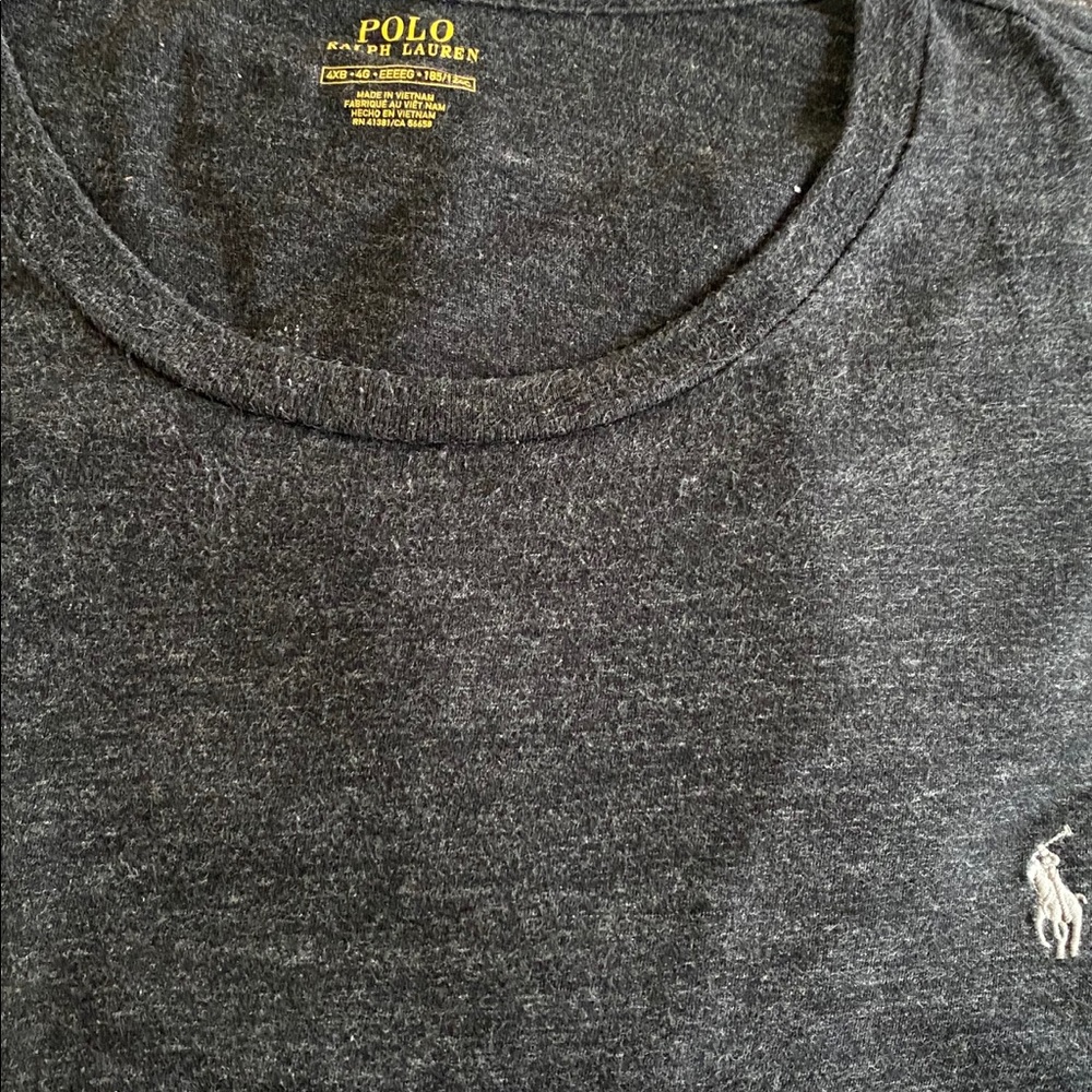 Polo Ralph Lauren, heather black, T-shirt size 4XB